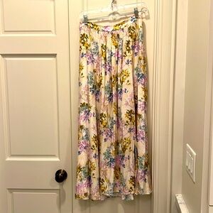 Hunter Bell floral midi skirt size 8